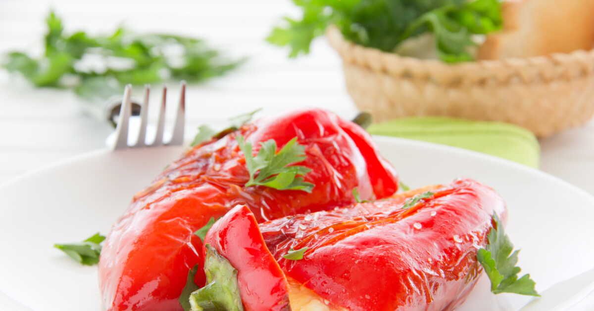 Des poivrons farcis à la grecque pour célébrer l'été indien