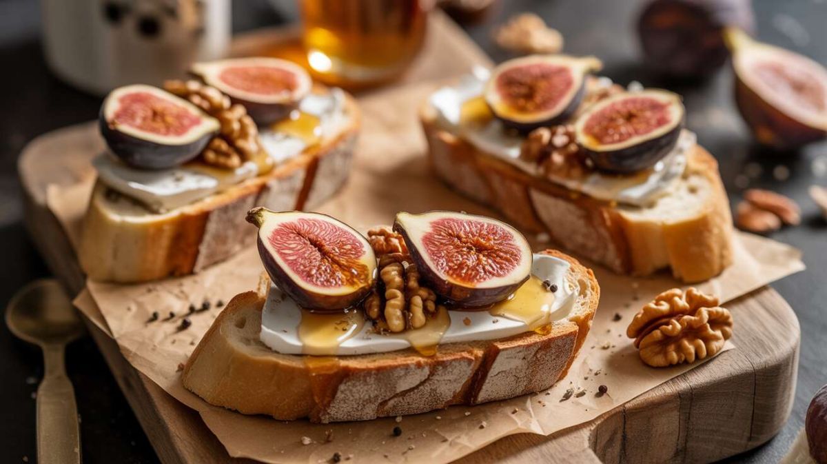 Les toasts figue, roquefort et noix : une expérience gustative incontournable