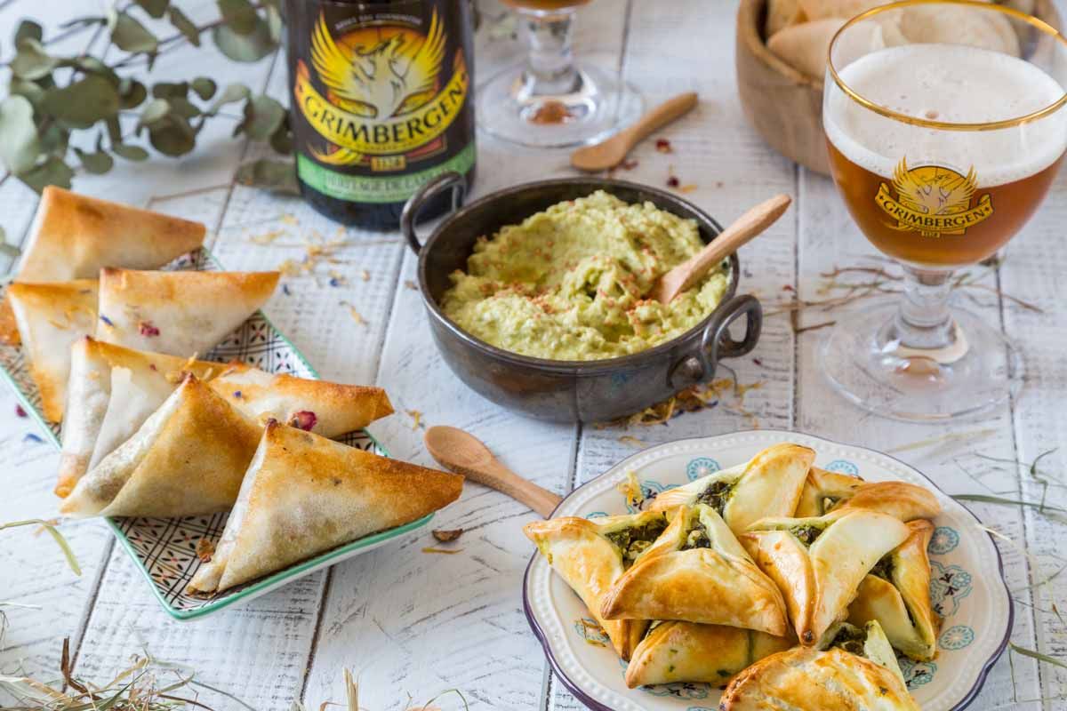 Des mezze savoureux pour un accord parfait avec Grimbergen Héritage