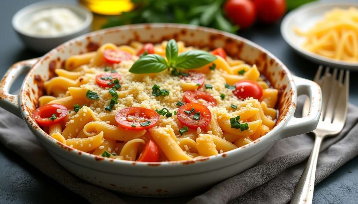 Un gratin de pâtes au thon : régal en 15 minutes