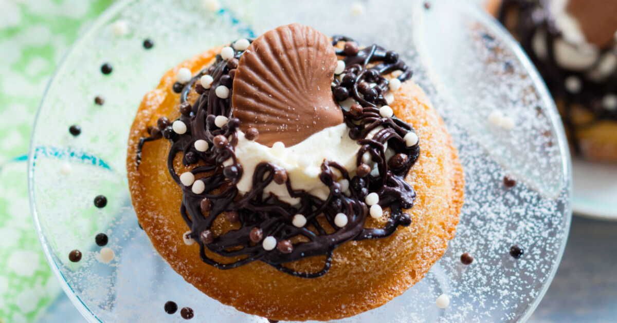 Découvrez la douceur des petits savarins vanillés et leur ganache chocolat