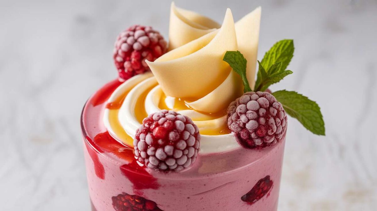 Mousse glacée aux fruits rouges : une douceur estivale à savourer