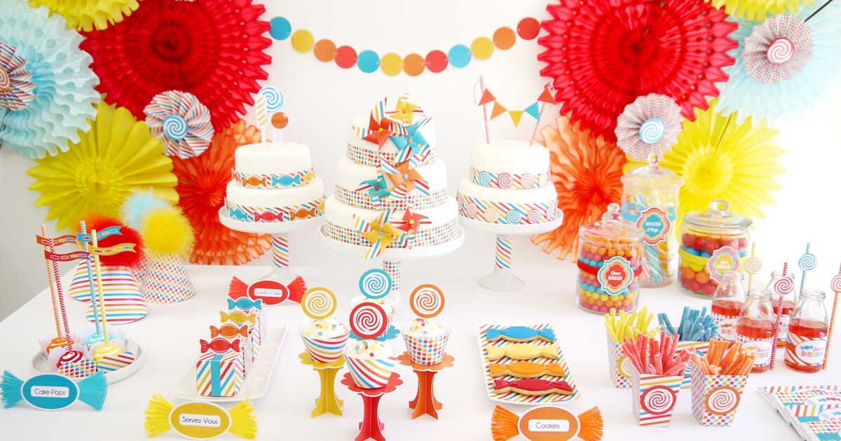 Une sweet table spéciale "Party"