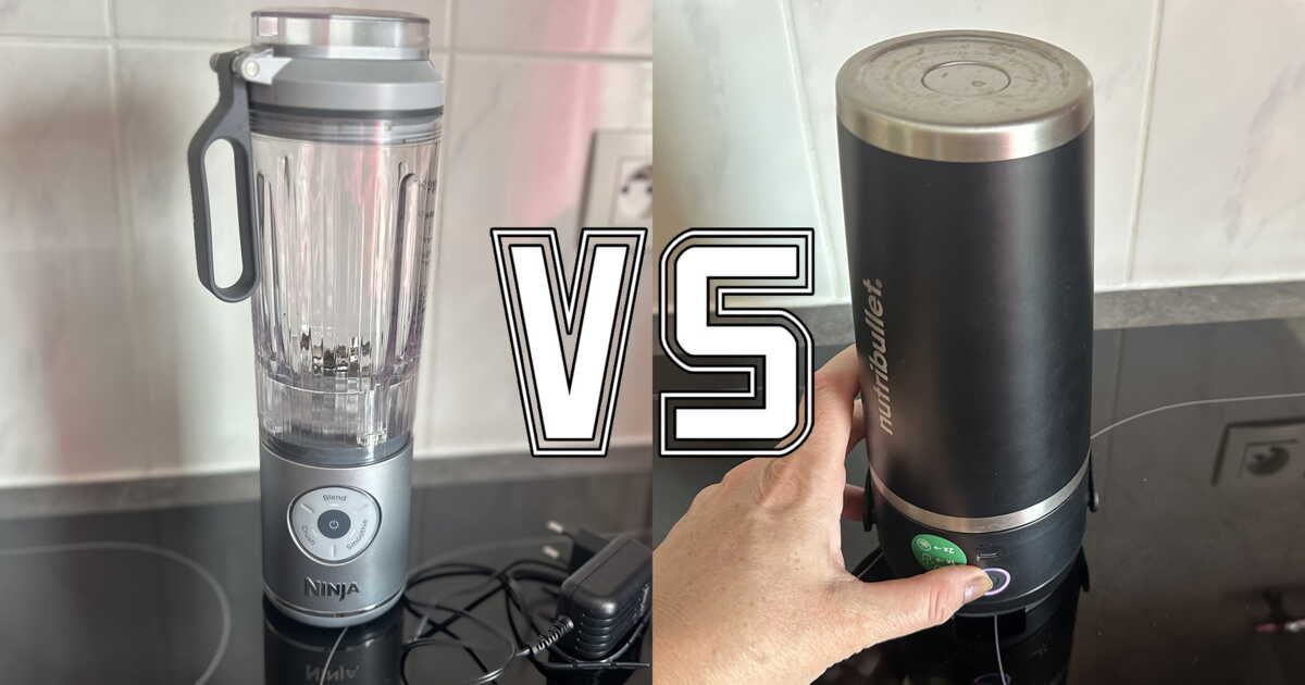 Ninja Blast Max ou Nutribullet Flip : quel blender portable adoptent vos aventures ?