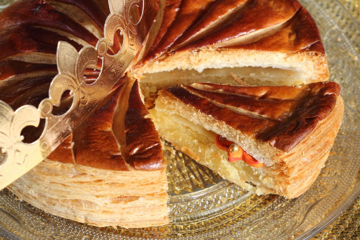 Une galette des rois légère et parfumée grâce à Norbert Tarayre