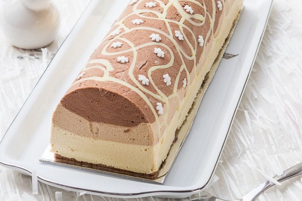 Une bûche chocolatée qui émerveille les papilles