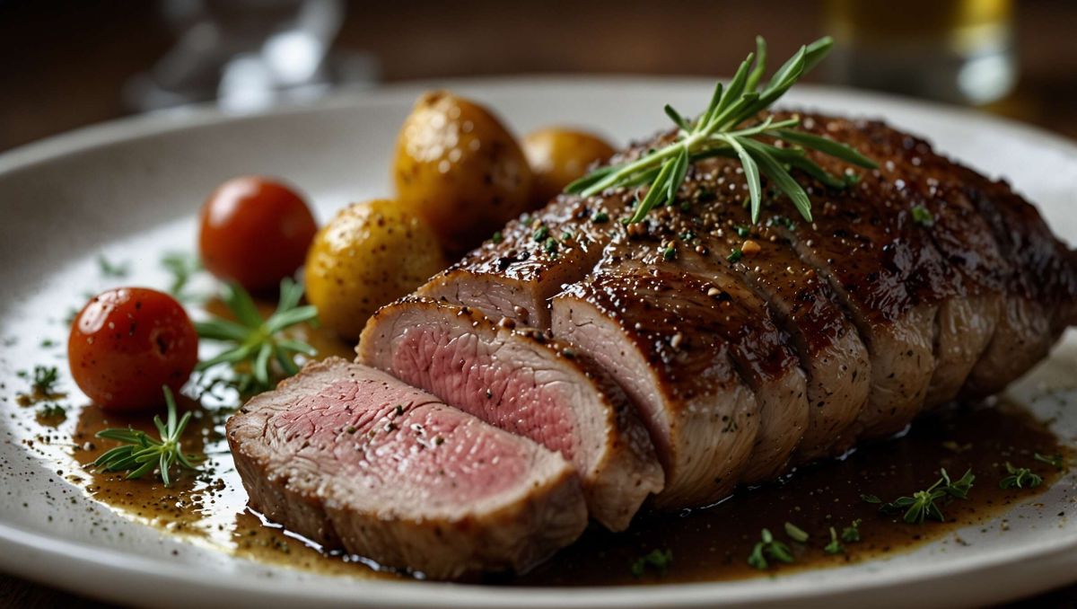 Découvrez la succulence du gigot de chevreuil au four