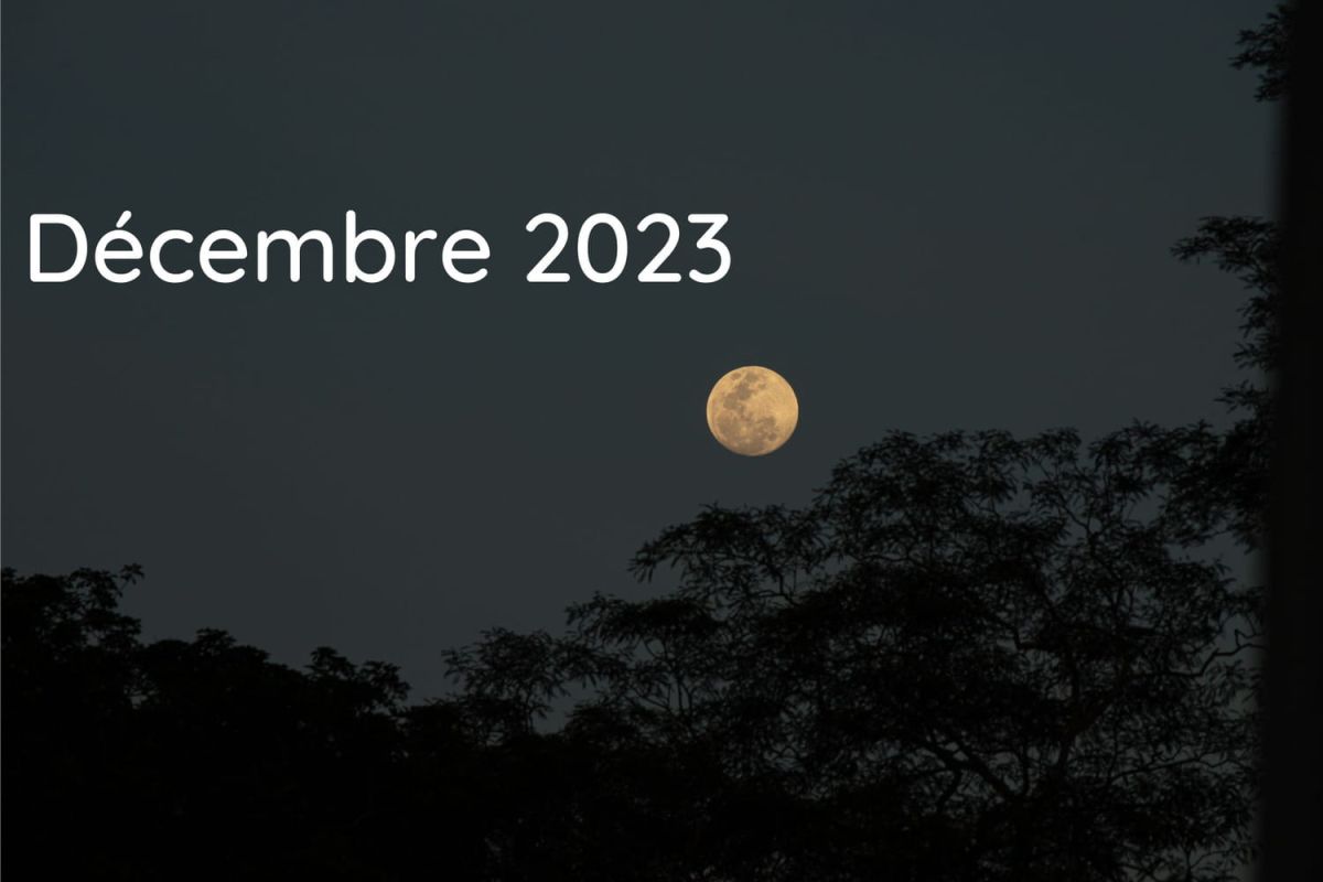 Calendrier lunaire au jardin décembre 2023