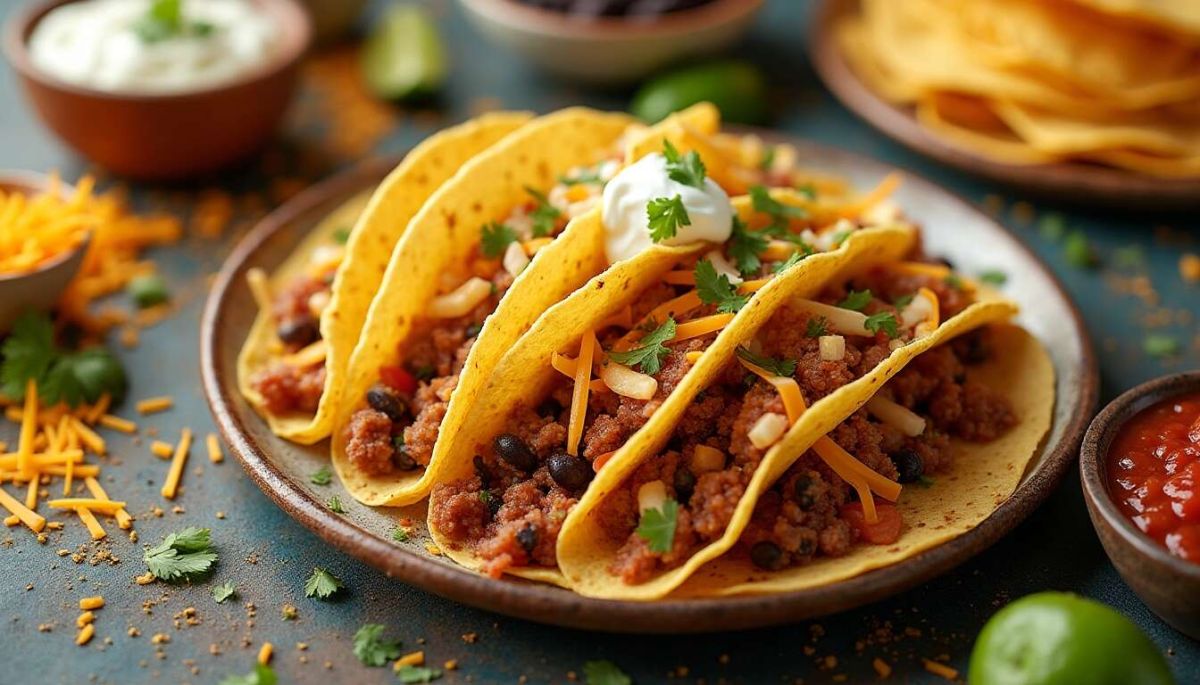 Recette de fajitas au fromage râpé Tex-Mex