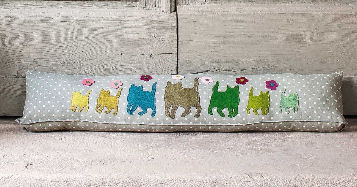 Un boudin de porte charmant pour un intérieur chaleureux