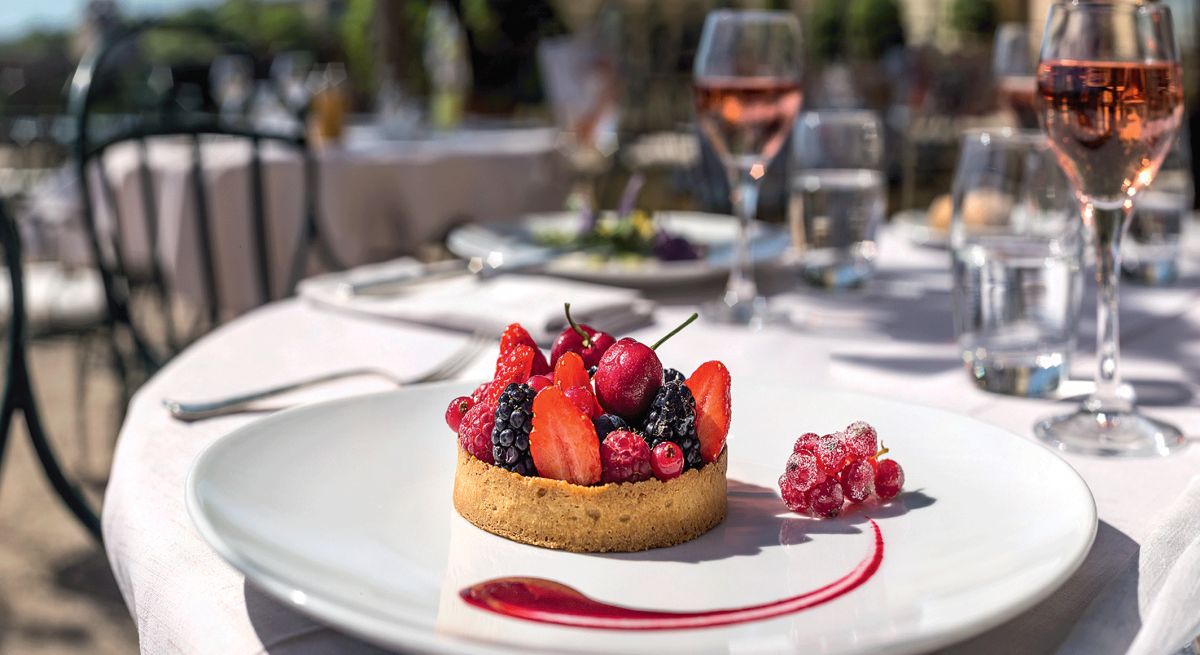 La tarte aux fruits rouges revisitée par un chef étoilé