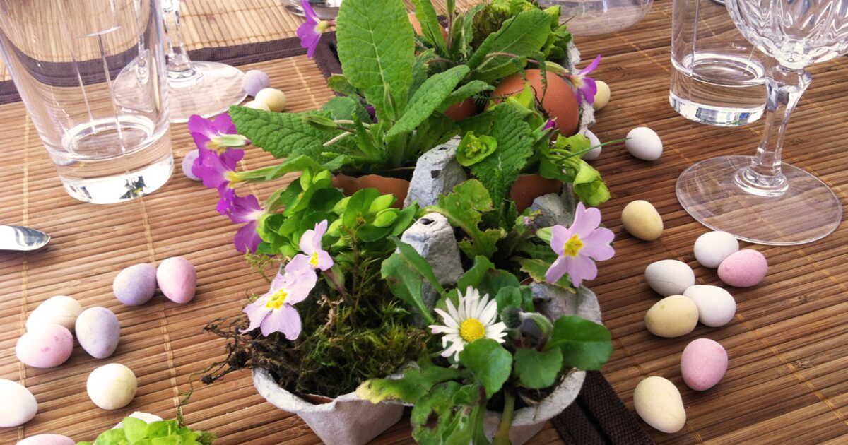 Pâques : réinventez votre centre de table avec créativité