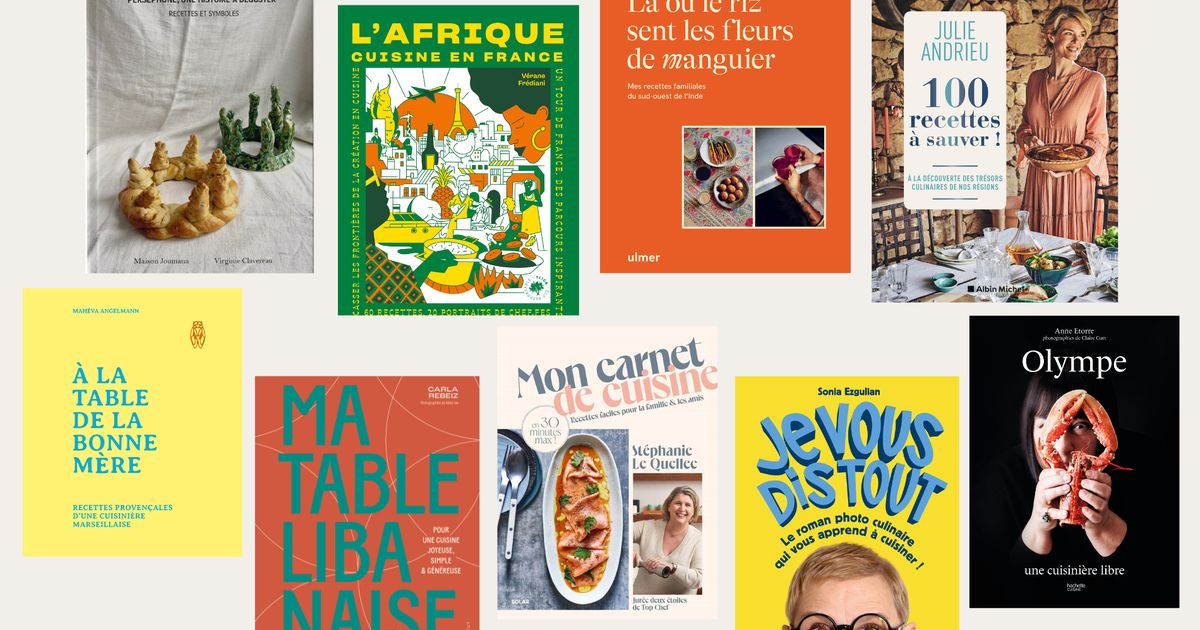 Les neuf livres de cuisine en lice de la première édition du Prix Festins Féminins 2024
