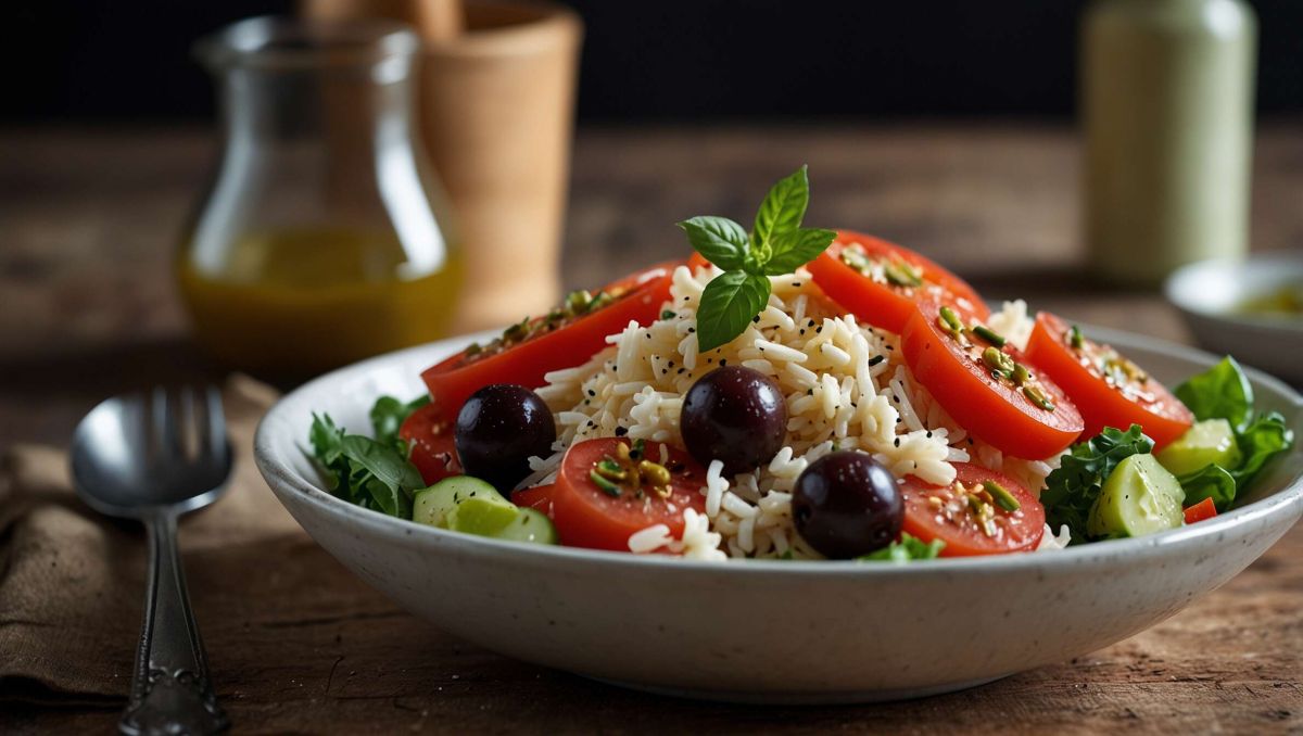 Salade de riz au thon et œuf : un plat rapide et savoureux