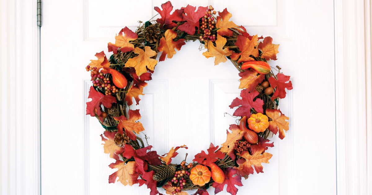 La magie des couronnes d'automne : créez votre décor chaleureux