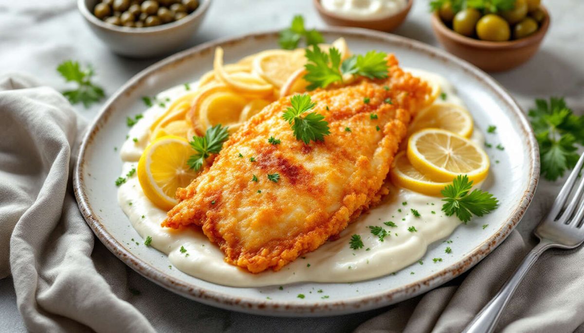 Filets de perche à la sauce tartare : une recette maison irrésistible