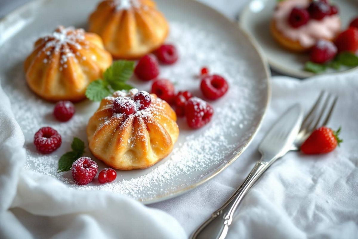 Une recette de madeleines aux fruits rouges qui fait fondre les cœurs