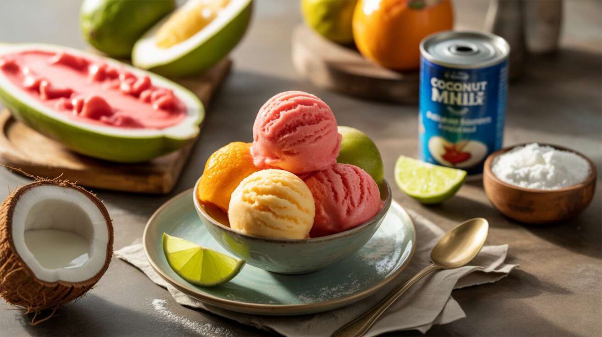 Découvrez le sorbet aux fruits exotiques : une recette express pour un instant sucré