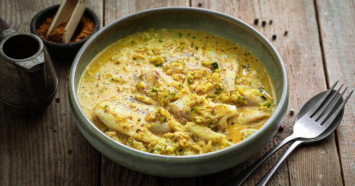 Curry de cabillaud : un plat réconfortant prêt en un temps record