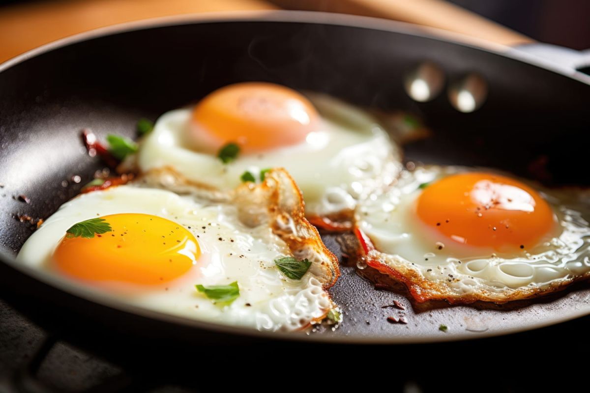 Des œufs au plat croustillants : la recette qui fait sensation