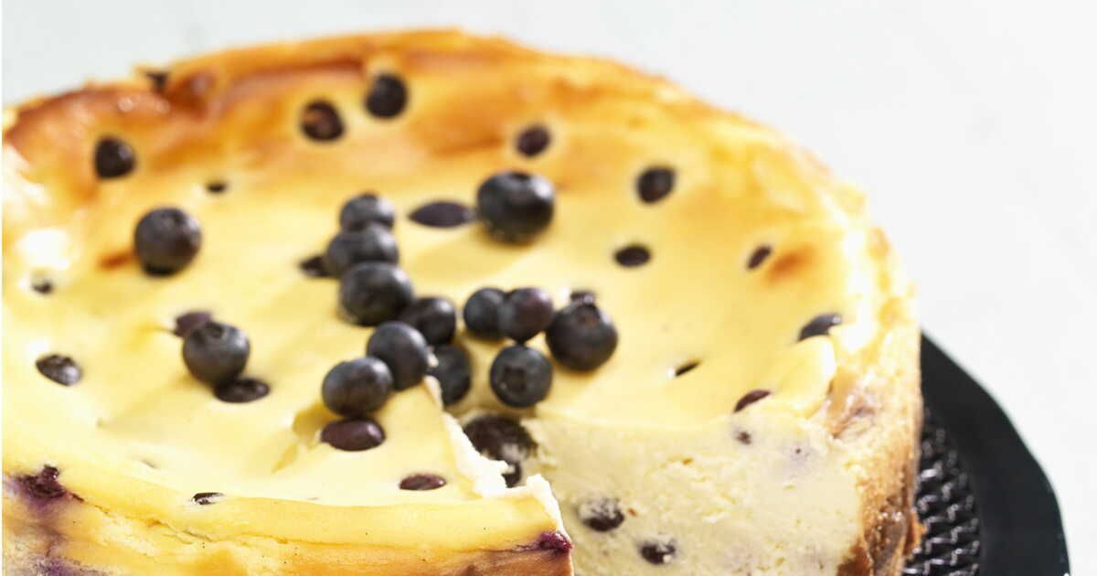 Cheesecake aux myrtilles : une gourmandise inégalée