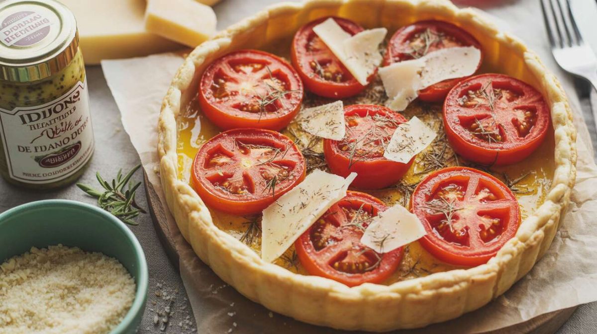 la recette infaillible d'une tarte à la tomate sans eau