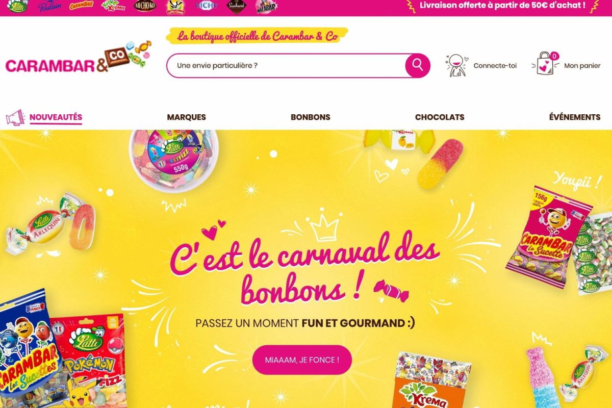 Carambar & Co lance sa boutique en ligne : plus de 100 délices à découvrir