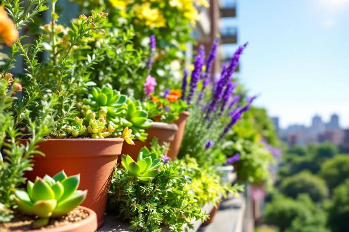 Transformez votre balcon en oasis estivale avec des plantes increvables