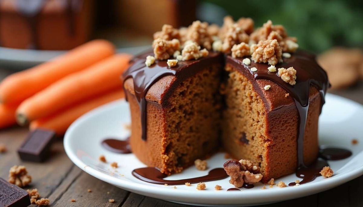 La recette irrésistible du carrot cake au chocolat